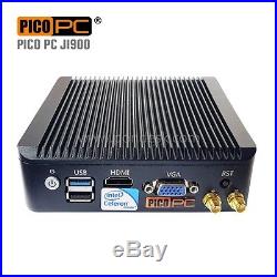 Intel Atom E3845 4 LAN 3G/4G HD Fanless Firewall AES-NI Networking firewall SDN