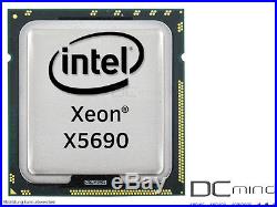 Intel Xeon X5690 Six Core CPU 6x3.46GHz-12MB 6.40GT/s FCLGA1366, SLBVX