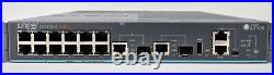 Juniper Networks EX2200-C-12P-2G Gigabit Ethernet Managed Switch with Rack Mounts