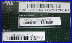 LSI 9201-16E 6G 16-lane external SAS HBA IT Mode ZFS FreeNAS unRAID NoROM