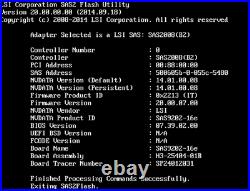 LSI 9202-16e 6Gbps SAS HBA full profile P20 IT mode firmware ZFS FreeNAS unRAID