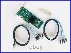 LSI SATA SAS 9211-8i IT Mode 8 Port 6Gb/s + 2SFF-8087 SATA Cable