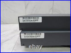 Lot of 2 HP 2530-24G PoE+ J9773A 24-Port Gigabit Network Switch with Rack Ears