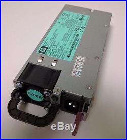 Lot of (2) HP 500172-B21 498152-001 438203-001 HSTNS-PL11 G7 1200W Power Supply