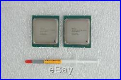 MATCHING PAIR SR1A6 INTEL XEON E5-2680V2 10 CORE 2.80GHz FOR DELL T5600 C8220
