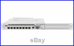 MikroTik CRS309-1G-8S+IN Cloud Router Switch 8xSFP+ 1x GLAN PoE-In, RS232, Route