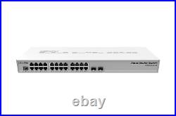 MikroTik CRS326-24G-2S+RM Cloud Smart 24 Port GbE Ethernet Switch