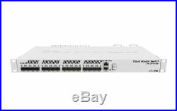 Mikrotik CRS317-1G-16S+RM Manageable Switch Layer 3 features 16 SFP+ 10GbE conn