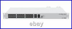 Mikrotik CRS326-24S+2Q+RM 2 x 40 Gbps QSFP+ ports and 24 x 10 Gbps SFP+ ports