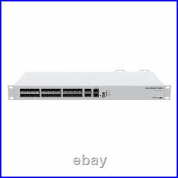Mikrotik CRS326-24S+2Q+RM Cloud Router Switch, 24xSFP+pots, 2x40G QSFP+ ports, R