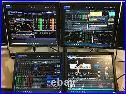 Multi Monitor Stock Trading Platform, Dell R710 Server, 12 Cores / 2TB Storage