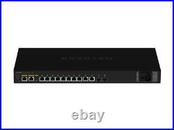 NETGEAR AV Line M4250-10G2F-PoE+ 8x1G PoE+ 125W 2x1G and 2xSFP Managed Switch G