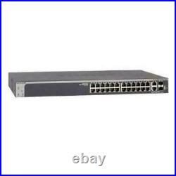 NETGEAR ProSAFE S3300-28X 28-Port Stackable Smart Switch GS728TX-100NES