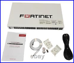 NEW Fortinet FS-148F FortiSwitch 148 Ethernet Network Switch 48 Ports Manageable
