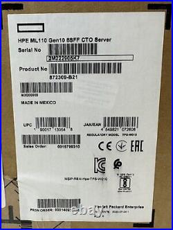 NEW IN BOX HPE ProLiant ML110 GEN 10 8SFF Server (872309-B21) FIRESALE PRICE