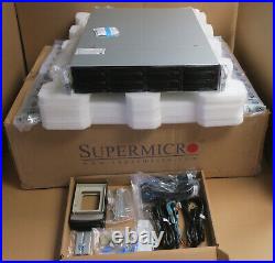 NEW Supermicro 6029P-WTRT CTO X11DDW-NT Dual Scalable CPU 12-DIMM 12x 3.5 Bay