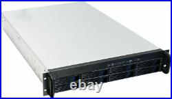 NORCO RPC-2208 2U Rackmount Server Case Chassis 8 SAS/SATA Hot-Swap Drive New