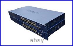 Netgear GS724TPv2 ProSAFE 24-port Gigabit Smart Managed Switch withPoE and 2 SFP
