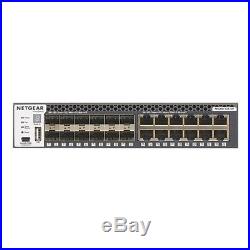 Netgear M4300-12X12F 24x10G 12x10GBASE-T 12xSFP+ Half-Width Stackable Switch