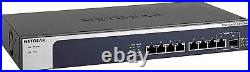 Netgear XS508M 8-Port 10G Multi-Gigabit Ethernet Unmanaged Switch Gray