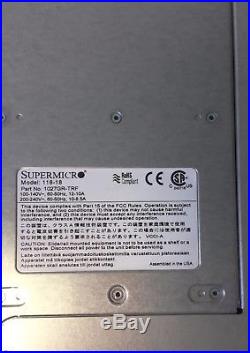 New 1U Supermicro SYS-1027GR-TRF Server Dual LGA2011 X9DRG-HF Rails Heatsinks
