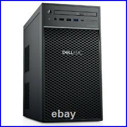New Dell PowerEdge T40 Tower Server Quad-Core E-2224G 3.5Ghz 16GB Ram 1TB HDD
