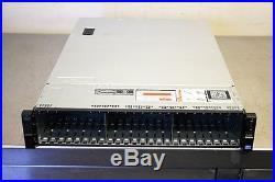New Dell R720xd 2.5 x 24 bay empty chassis with backplane cables fans 3x risers