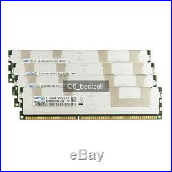 New Samsung 64GB 4X 16GB DDR3 4RX4 PC3-10600R 1333MHz 240Pin ECC REG Server Ram