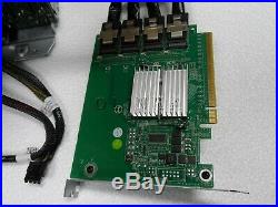 PCIe NVME SSD SAS CARD EXPANDER DELL POWEREDGE SERVER R720 R820 YPNRC 22FYP