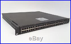 Quanta LB4M 48 port switch with 2 x 10GB SFP+ modules, 2 x PSU inc VAT