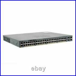 REF WS-C2960X-48FPS-L cisco 2960x poe 48 GigE PoE 740W LAN Base Switch