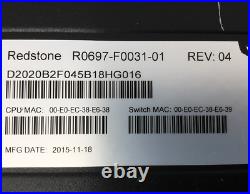 Redstone D2020 Network Switch 64 port 48x 10GB SFP+ 4x QSFP+ 40GB ONIE L2/ L3