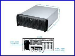 Rosewill 4U RSV-R4000U Rackmount Server Chassis 8 3.5 HDD Bays, 3 5.25 Inc