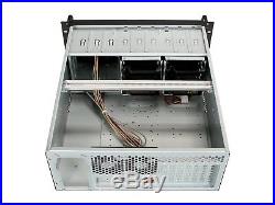 Rosewill 4U Server Chassis Rackmount Case Metal Rack Mount Computer 8 Bay 4 Fans