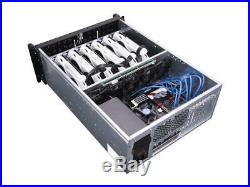 Rosewill RSV-L4000B 4U Rackmount Server Case / Chassis for Bitcoin Mining Mach
