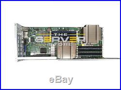 SUPERMICRO 2U FAT TWIN 6026TT-HDTRF 2 NODE 4x E5620 16GB 12x TRAYS RAILS