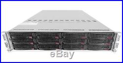 SUPERMICRO 6027TR-DTRF CSE-827 Dual Node 12-Bay 2U Barebone CTO Server 12x Tray