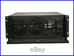 Server Case or Chassis, 4U Rackmount, 4 Included Cooling Fans, 10x Internal Bays