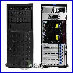 SuperMicro 1533 4U SC745TQ-920B 920W 12GB RAM 16 Core CPU Server PC H8DGI-F