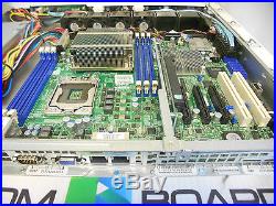 SuperMicro X8DTL-3F 1U Half Depth Server 2.5 SAS / SATA +Trays Homelab Vmware