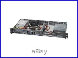 Superchassis Cse-505-203B 200W 1U Rackmount Server Chassis (Black)