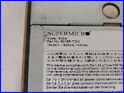 Supermicro 1U X10DDW-i 2x E5-2680 v4 2.4GHz 28-Cores 128gb 4x Trays 600w