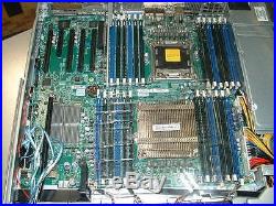 Supermicro 2U Server X9DRI-LN4F 2x E5-2640 2.5ghz 12 Cores / 16gb / SAS2-826EL1