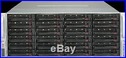 Supermicro 36 Bay LFF 6Gbp FREENAS Storage Server Xeon E5-2620 12 core 64GB Rail