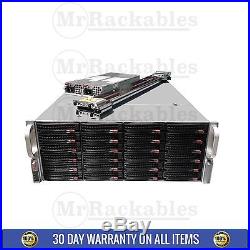 Supermicro 4U 24 Bay Storage Server SAS2 LSI FREENAS 2x E5-2670 8 Core 192GB 2PS