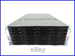 Supermicro 4U 848A-R1K62B / X9QRI-F+ / Barebone Server / 24x Trays / Rails