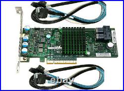 Supermicro AOC-S3008L-L8E 12Gb/s LSI 9300-8i ZFS PC TRUENAS HBA Card with 2 Cables