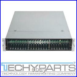 Supermicro CSE-216E16-R1200LPB 2U Server Chassis 2x1200W BPN-SAS2-216EL1 24x2.5
