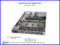 Supermicro SuperServer 1U 1029GQ-TXRT with 4x NVIDIA Pascal P100 GPU FTY Installed