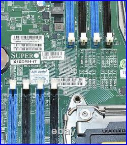Supermicro X10DRH-iT Dual Intel XEON E5-2600v3/v4 LGA2011-v3 E-ATX Motherboard